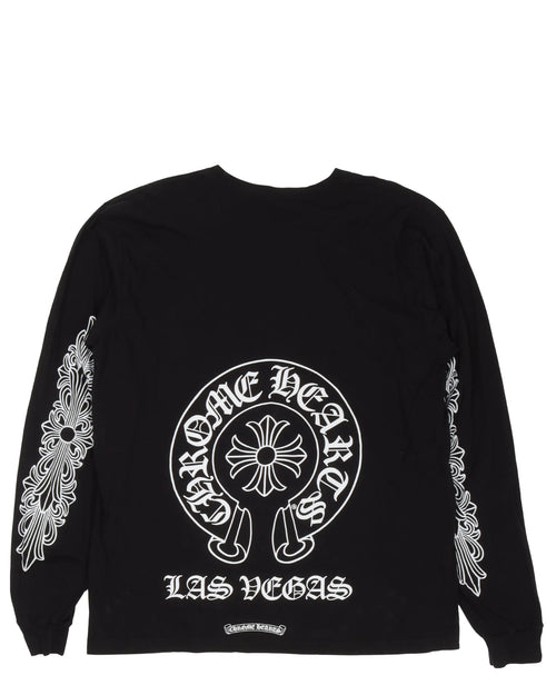 CH HEARTS LAS VEGAS HORSESHOE LOGO LONG SLEEVE