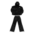 RoughPlay Water Resistance Camo TrackSuit (BLK)