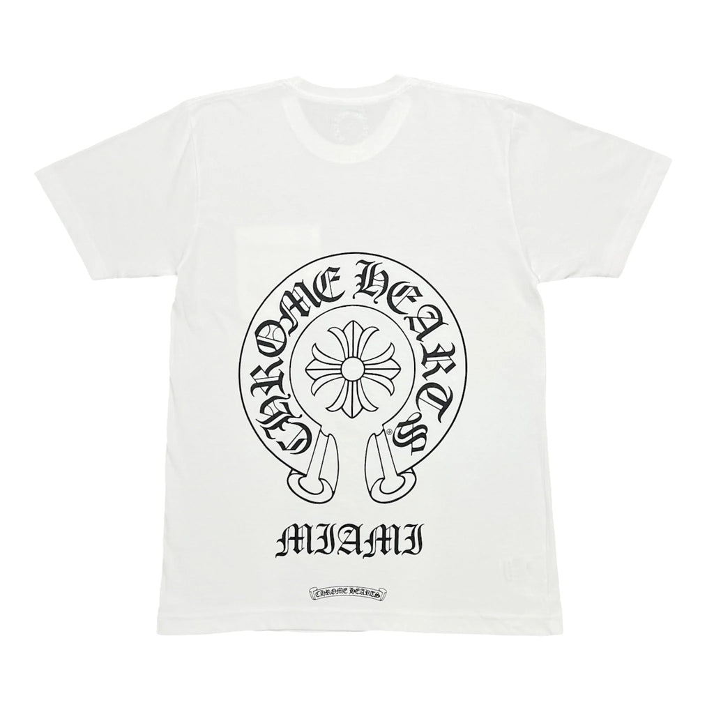 MIAMI CHROME HEART TEE HORSESHOE LOGO