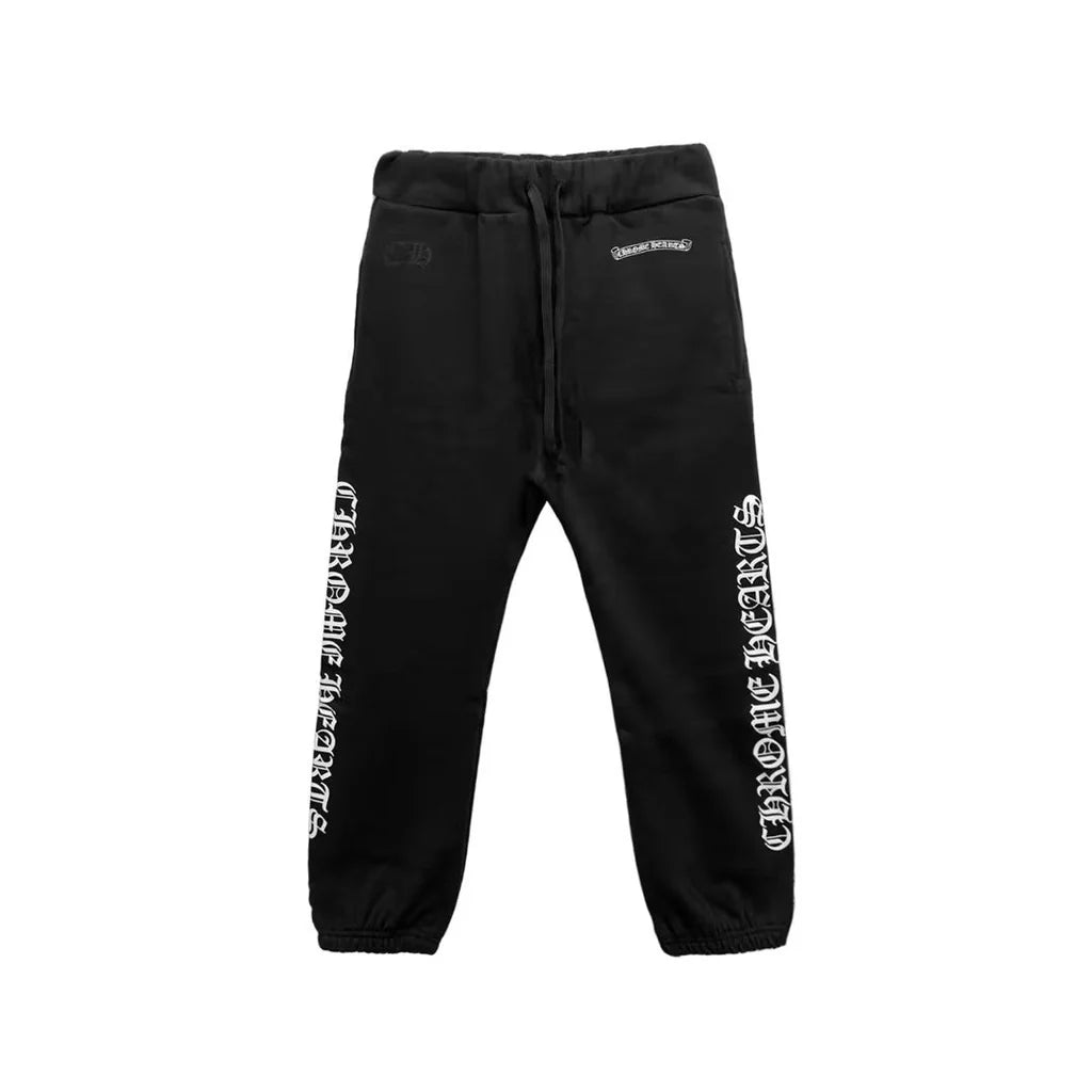 CH BLACK SCROLL SWEATPANTS